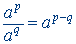 Laipsninės funkcijos formulės