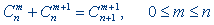 Formula of Combinations