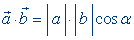 Vector multiplication formula