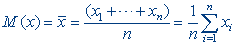 Average formula