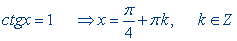 Trigonometric equations