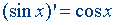 Išvestinių (diferencijavimo) taisyklės ir formulės