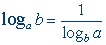 Logarithm formula